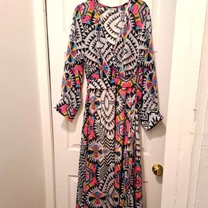 Gorgeous retro looking maxi dress